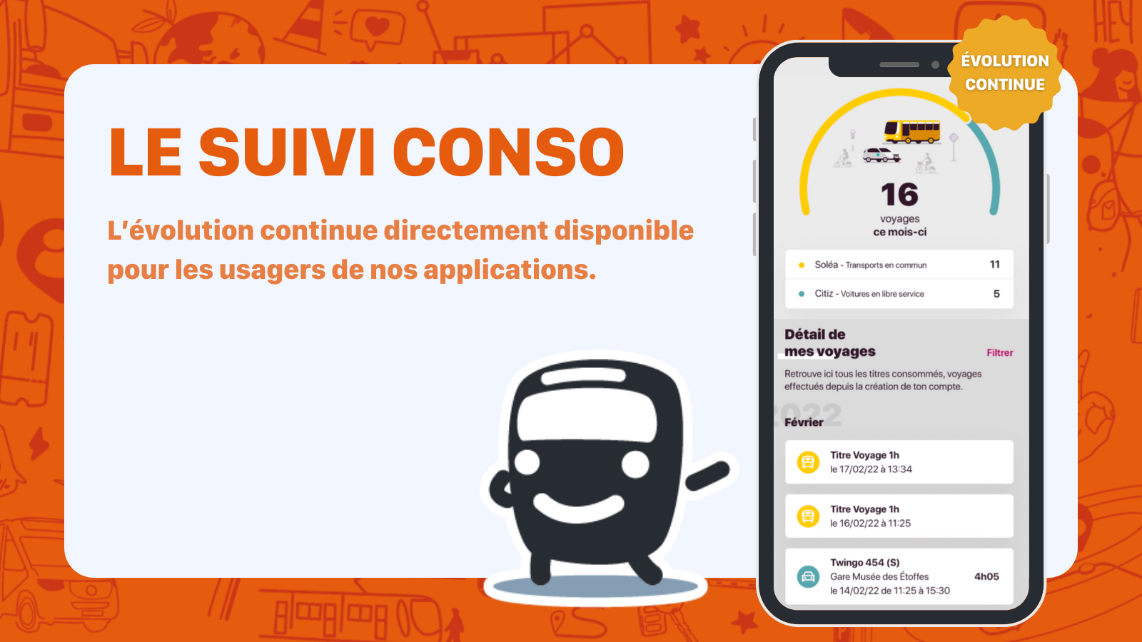 Le suivi Conso : l’évolution continue disponible pour l’intégralité de nos usagers