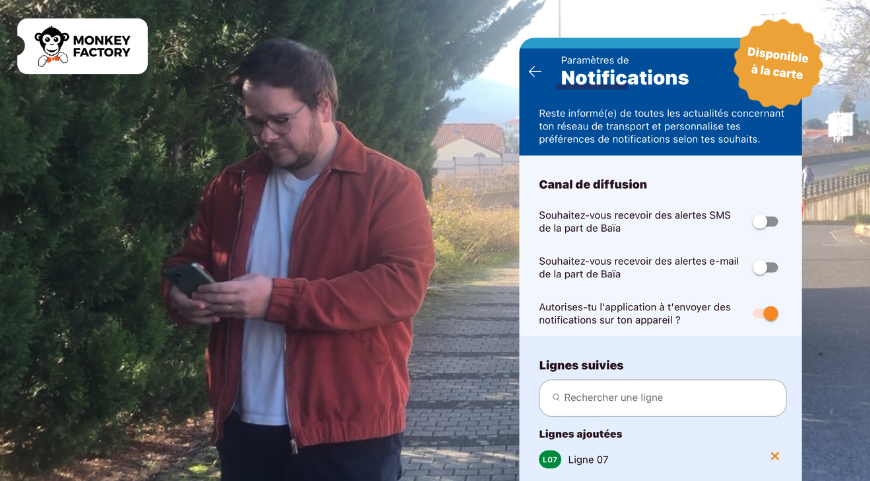 L’abonnement aux infos trafic par lignes. des notifications personnalisées et pertinentes.