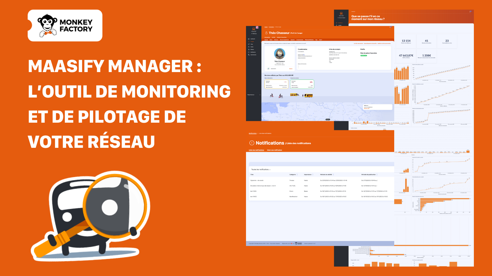 MaaSify Manager : l’outil de monitoring et de pilotage idéal pour gérer son réseau de transport